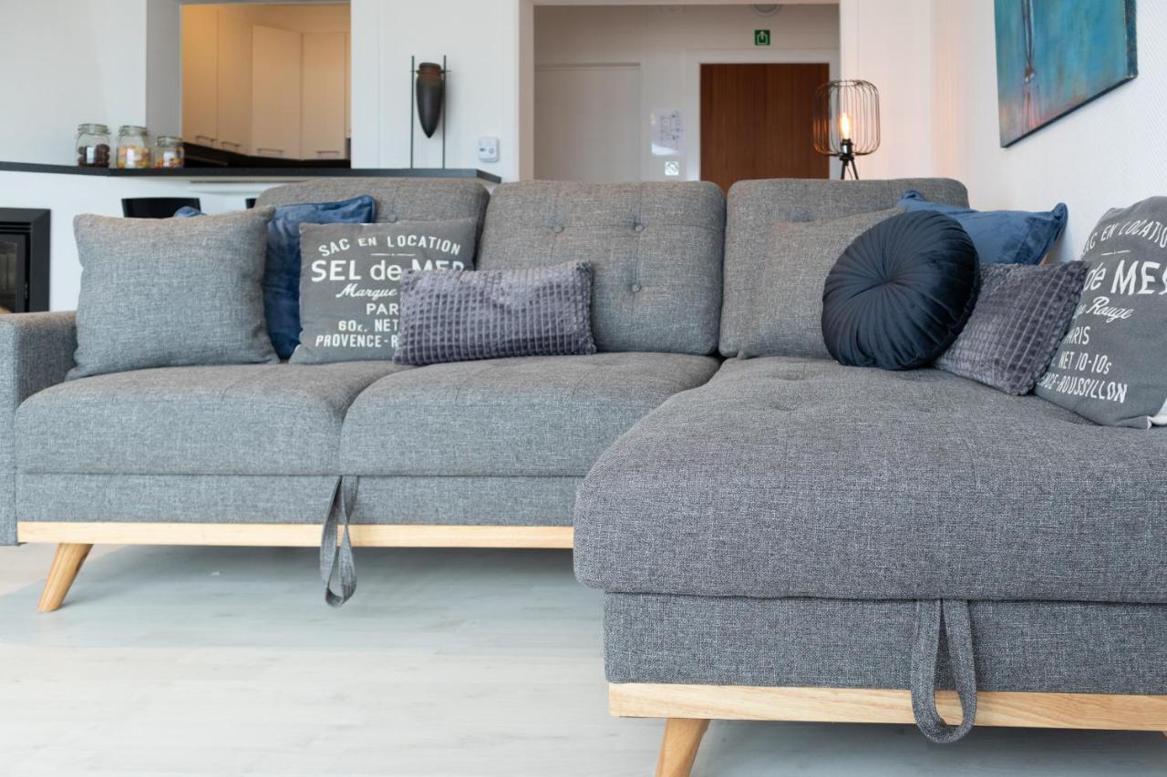 Modern Appartement Met Uniek Zeezicht Koksijde Dış mekan fotoğraf