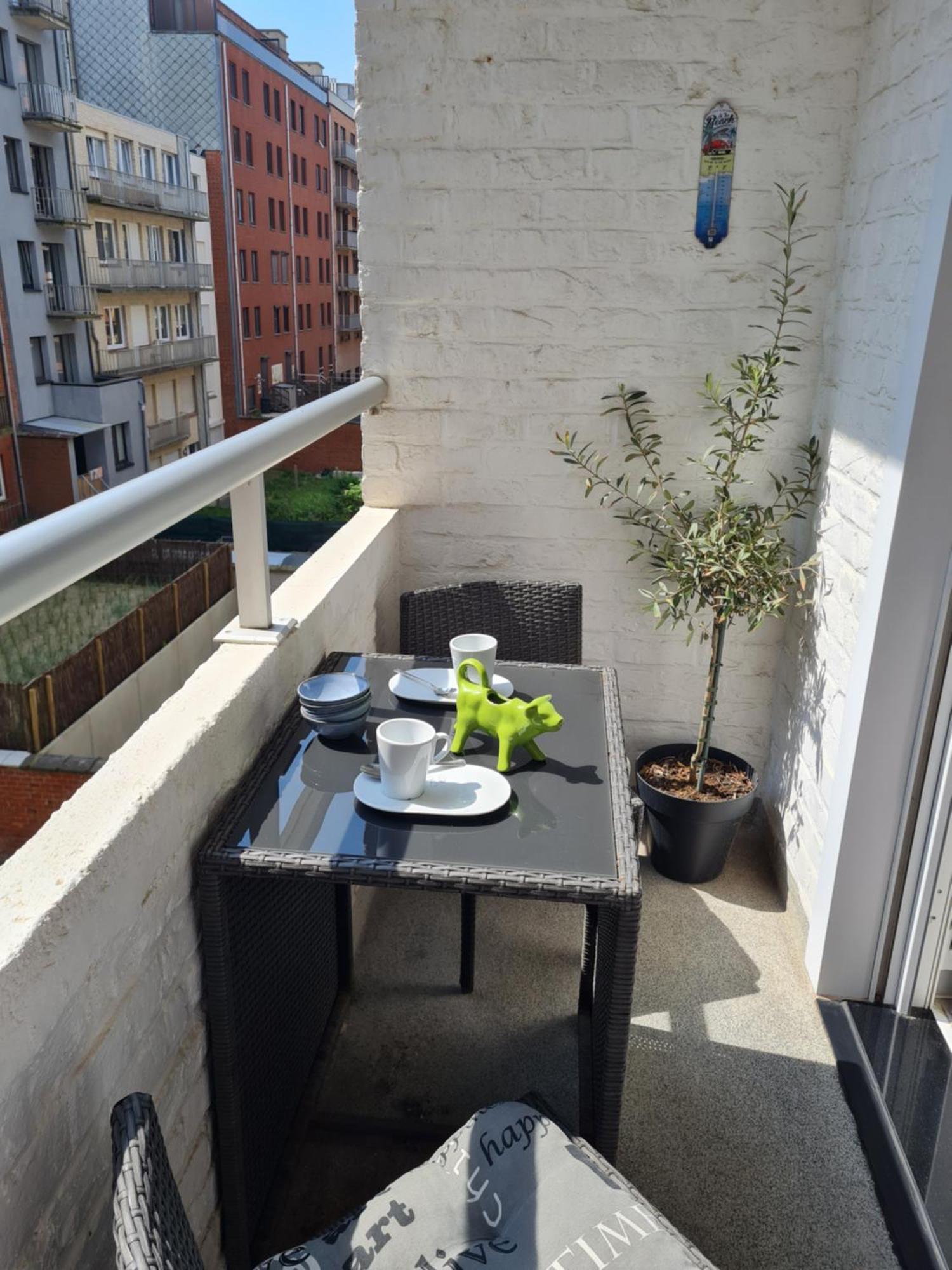 Modern Appartement Met Uniek Zeezicht Koksijde Dış mekan fotoğraf